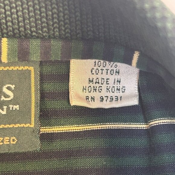 Masters Collection Polo Shirt Mens Large Augusta Golf Shirt Green National Logo - Picture 5 of 12